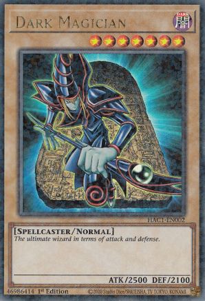 Dark Magician (Duel Terminal) [HAC1-EN002] Parallel Rare
