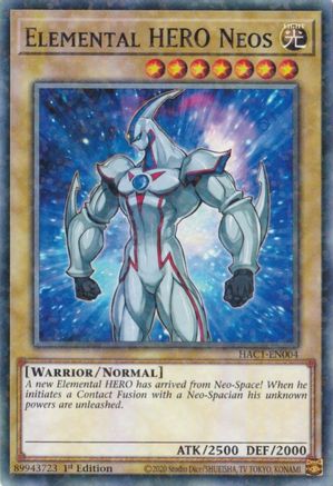 Elemental HERO Neos (Duel Terminal) [HAC1-EN004] Parallel Rare - Yu-Gi-Oh! - Card Brawlers | Quebec | Canada |