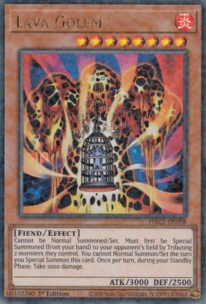 Lava Golem (Duel Terminal) [HAC1-EN008] Parallel Rare - Yu-Gi-Oh! - Card Brawlers | Quebec | Canada |