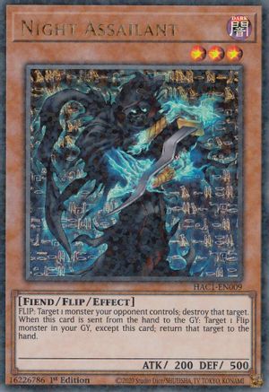 Night Assailant (Duel Terminal) [HAC1-EN009] Parallel Rare - Yu-Gi-Oh! - Card Brawlers | Quebec | Canada |