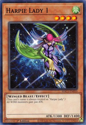 Harpie Lady 1 [HAC1-EN010] Common - Yu-Gi-Oh! - Card Brawlers | Quebec | Canada |