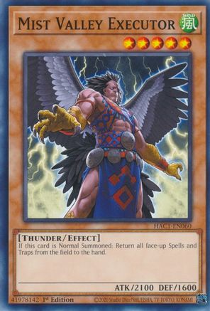 Mist Valley Executor [HAC1-EN060] Common - Yu-Gi-Oh! - Card Brawlers | Quebec | Canada |