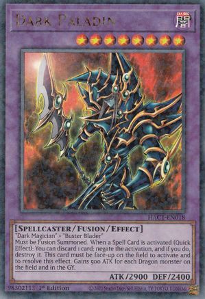 Dark Paladin (Duel Terminal) [HAC1-EN018] Parallel Rare - Yu-Gi-Oh! - Card Brawlers | Quebec | Canada |
