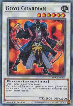 Goyo Guardian (Duel Terminal) [HAC1-EN021] Parallel Rare - Yu-Gi-Oh! - Card Brawlers | Quebec | Canada |