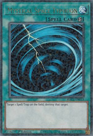 Mystical Space Typhoon (Duel Terminal) [HAC1-EN023] Parallel Rare - Yu-Gi-Oh! - Card Brawlers | Quebec | Canada |