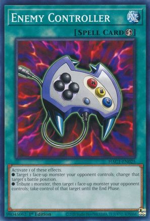 Enemy Controller [HAC1-EN025] Common - Yu-Gi-Oh! - Card Brawlers | Quebec | Canada |