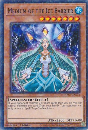 Medium of the Ice Barrier (Duel Terminal) [HAC1-EN034] Parallel Rare - Yu-Gi-Oh! - Card Brawlers | Quebec | Canada |