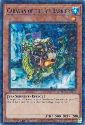 Caravan of the Ice Barrier (Duel Terminal) [HAC1-EN040] Parallel Rare - Yu-Gi-Oh! - Card Brawlers | Quebec | Canada |