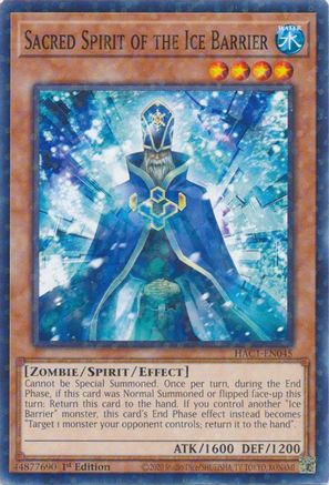Sacred Spirit of the Ice Barrier (Duel Terminal) [HAC1-EN045] Parallel Rare - Yu-Gi-Oh! - Card Brawlers | Quebec | Canada |