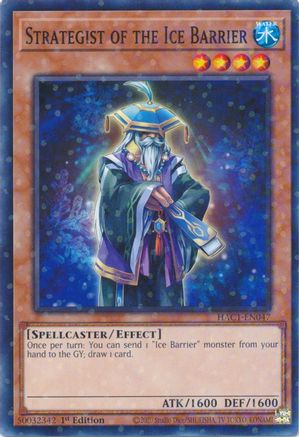 Strategist of the Ice Barrier (Duel Terminal) [HAC1-EN047] Parallel Rare - Yu-Gi-Oh! - Card Brawlers | Quebec | Canada |