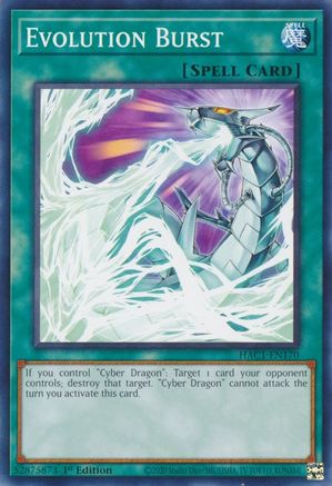 Evolution Burst [HAC1-EN170] Common - Yu-Gi-Oh! - Card Brawlers | Quebec | Canada |