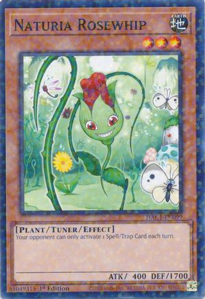 Naturia Rosewhip (Duel Terminal) [HAC1-EN099] Parallel Rare - Yu-Gi-Oh! - Card Brawlers | Quebec | Canada |