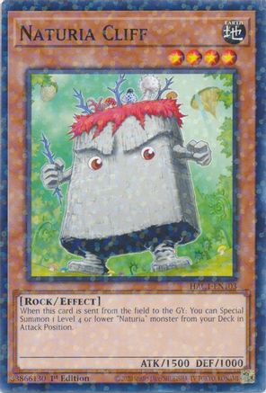 Naturia Cliff (Duel Terminal) [HAC1-EN103] Parallel Rare - Yu-Gi-Oh! - Card Brawlers | Quebec | Canada |