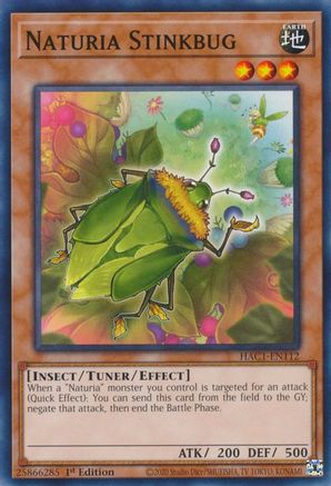 Naturia Stinkbug [HAC1-EN112] Common - Yu-Gi-Oh! - Card Brawlers | Quebec | Canada |