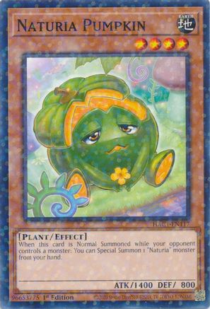 Naturia Pumpkin (Duel Terminal) [HAC1-EN117] Parallel Rare - Yu-Gi-Oh! - Card Brawlers | Quebec | Canada |