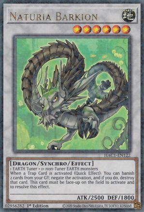 Naturia Barkion (Duel Terminal) [HAC1-EN122] Parallel Rare - Yu-Gi-Oh! - Card Brawlers | Quebec | Canada |