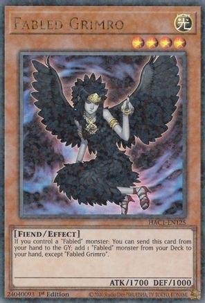 Fabled Grimro (Duel Terminal) [HAC1-EN125] Parallel Rare - Yu-Gi-Oh! - Card Brawlers | Quebec | Canada |