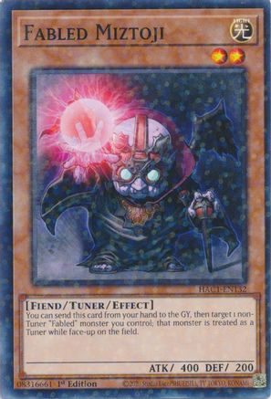 Fabled Miztoji (Duel Terminal) [HAC1-EN132] Parallel Rare - Yu-Gi-Oh! - Card Brawlers | Quebec | Canada |