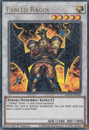 Fabled Ragin (Duel Terminal) [HAC1-EN146] Parallel Rare - Yu-Gi-Oh! - Card Brawlers | Quebec | Canada |