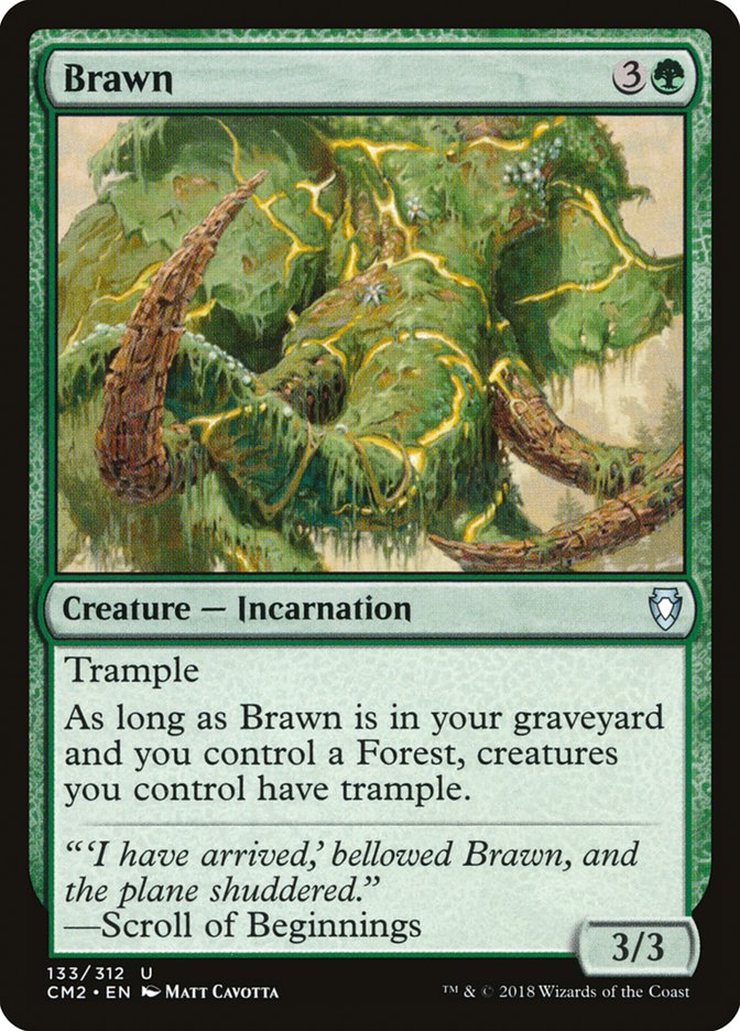 Brawn [Commander Anthology Volume II] - Magic: The Gathering - Card Brawlers | Quebec | Canada |