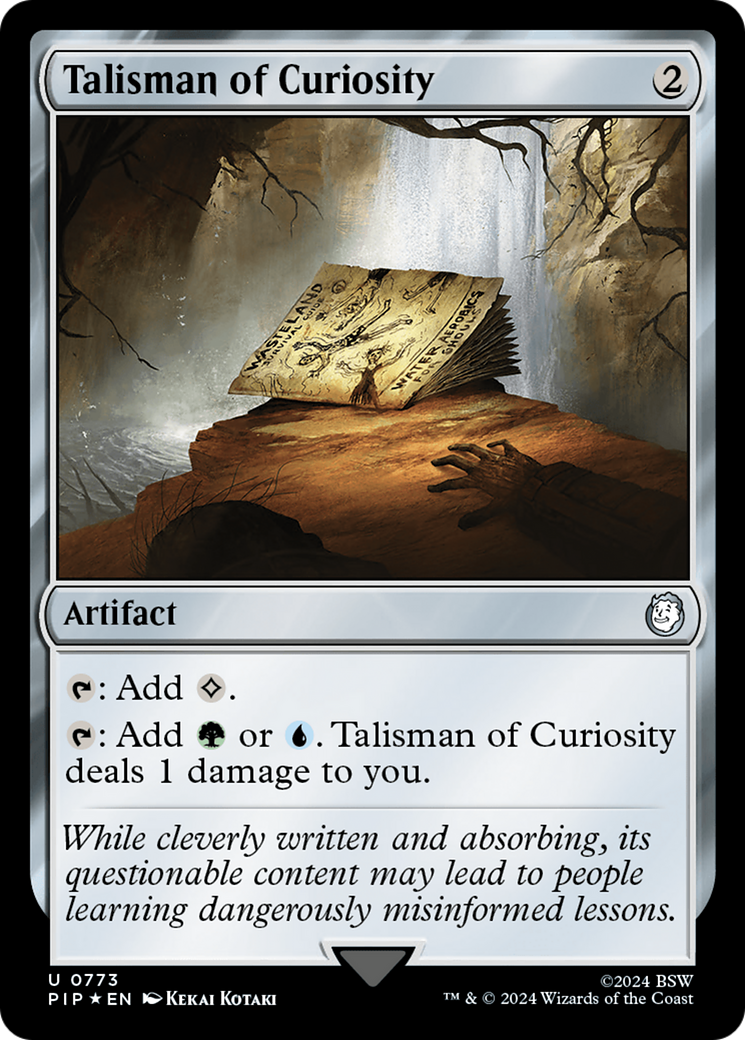 Talisman of Curiosity (Surge Foil) [Fallout] - Magic: The Gathering - Card Brawlers | Quebec | Canada |