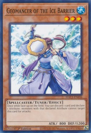 Geomancer of the Ice Barrier [HAC1-EN036] Common - Yu-Gi-Oh! - Card Brawlers | Quebec | Canada |