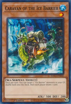Caravan of the Ice Barrier [HAC1-EN040] Common - Yu-Gi-Oh! - Card Brawlers | Quebec | Canada |