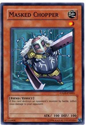 Masked Chopper [GX03-EN003] Super Rare - Yu-Gi-Oh! - Card Brawlers | Quebec | Canada |
