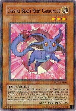 Crystal Beast Ruby Carbuncle [HL05-EN001] Parallel Rare - Yu-Gi-Oh! - Card Brawlers | Quebec | Canada |