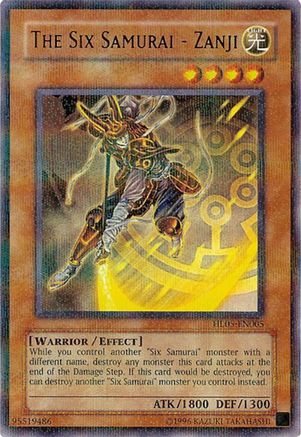 The Six Samurai - Zanji [HL05-EN005] Parallel Rare - Yu-Gi-Oh! - Card Brawlers | Quebec | Canada |