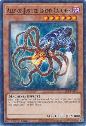 Ally of Justice Enemy Catcher (Duel Terminal) [HAC1-EN082] Common - Yu-Gi-Oh! - Card Brawlers | Quebec | Canada |
