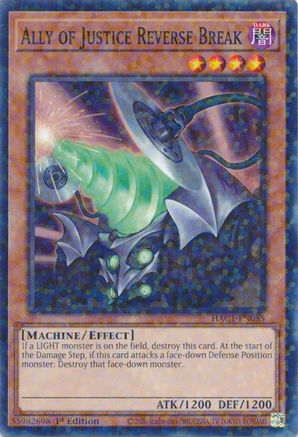 Ally of Justice Reverse Break (Duel Terminal) [HAC1-EN085] Common - Yu-Gi-Oh! - Card Brawlers | Quebec | Canada |