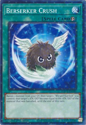 Berserker Crush (Duel Terminal) [HAC1-EN169] Common - Yu-Gi-Oh! - Card Brawlers | Quebec | Canada |