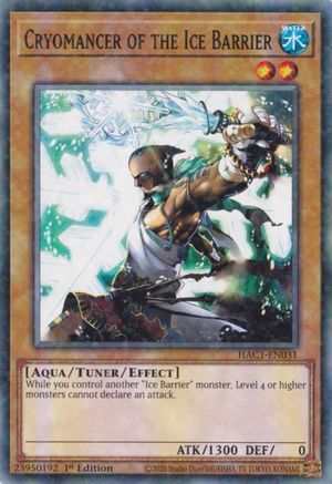 Cryomancer of the Ice Barrier (Duel Terminal) [HAC1-EN031] Common - Yu-Gi-Oh! - Card Brawlers | Quebec | Canada |