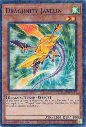 Dragunity Javelin (Duel Terminal) [HAC1-EN157] Common - Yu-Gi-Oh! - Card Brawlers | Quebec | Canada |