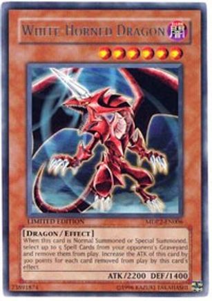 White-Horned Dragon [MDP2-EN006] Rare - Yu-Gi-Oh! - Card Brawlers | Quebec | Canada |