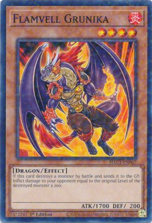 Flamvell Grunika (Duel Terminal) [HAC1-EN067] Common - Yu-Gi-Oh! - Card Brawlers | Quebec | Canada |