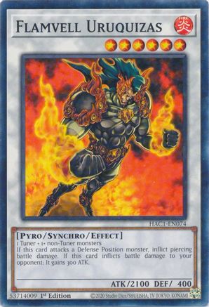 Flamvell Uruquizas (Duel Terminal) [HAC1-EN074] Common - Yu-Gi-Oh! - Card Brawlers | Quebec | Canada |