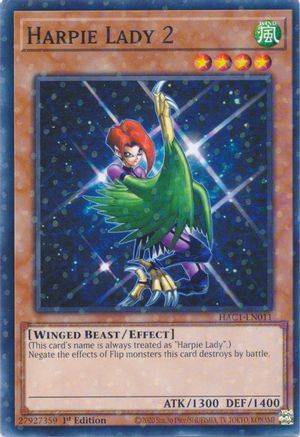Harpie Lady 2 (Duel Terminal) [HAC1-EN011] Common - Yu-Gi-Oh! - Card Brawlers | Quebec | Canada |