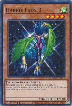 Harpie Lady 3 (Duel Terminal) [HAC1-EN012] Common - Yu-Gi-Oh! - Card Brawlers | Quebec | Canada |