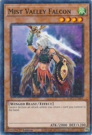 Mist Valley Falcon (Duel Terminal) [HAC1-EN061] Common - Yu-Gi-Oh! - Card Brawlers | Quebec | Canada |
