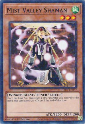 Mist Valley Shaman (Duel Terminal) [HAC1-EN057] Common - Yu-Gi-Oh! - Card Brawlers | Quebec | Canada |