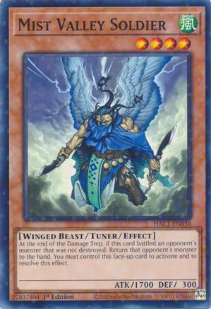 Mist Valley Soldier (Duel Terminal) [HAC1-EN058] Common - Yu-Gi-Oh! - Card Brawlers | Quebec | Canada |