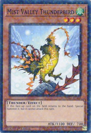 Mist Valley Thunderbird (Duel Terminal) [HAC1-EN056] Common - Yu-Gi-Oh! - Card Brawlers | Quebec | Canada |