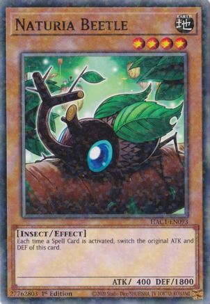 Naturia Beetle (Duel Terminal) [HAC1-EN093] Common - Yu-Gi-Oh! - Card Brawlers | Quebec | Canada |