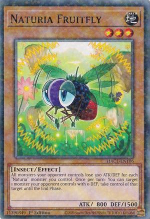 Naturia Fruitfly (Duel Terminal) [HAC1-EN106] Common - Yu-Gi-Oh! - Card Brawlers | Quebec | Canada |