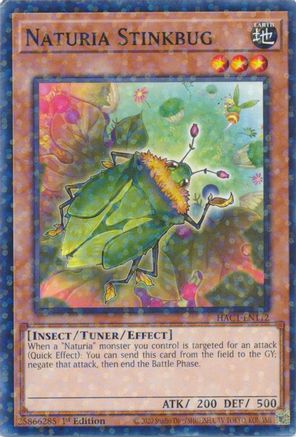 Naturia Stinkbug (Duel Terminal) [HAC1-EN112] Common - Yu-Gi-Oh! - Card Brawlers | Quebec | Canada |