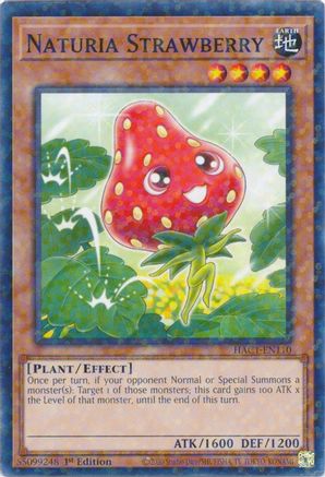 Naturia Strawberry (Duel Terminal) [HAC1-EN110] Common - Yu-Gi-Oh! - Card Brawlers | Quebec | Canada |
