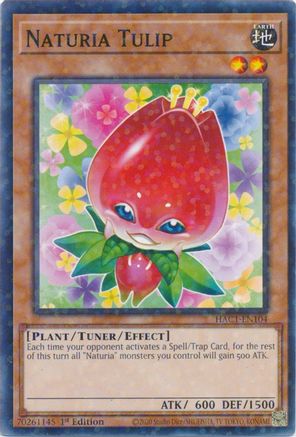 Naturia Tulip (Duel Terminal) [HAC1-EN104] Common - Yu-Gi-Oh! - Card Brawlers | Quebec | Canada |