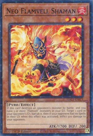 Neo Flamvell Shaman (Duel Terminal) [HAC1-EN071] Common - Yu-Gi-Oh! - Card Brawlers | Quebec | Canada |